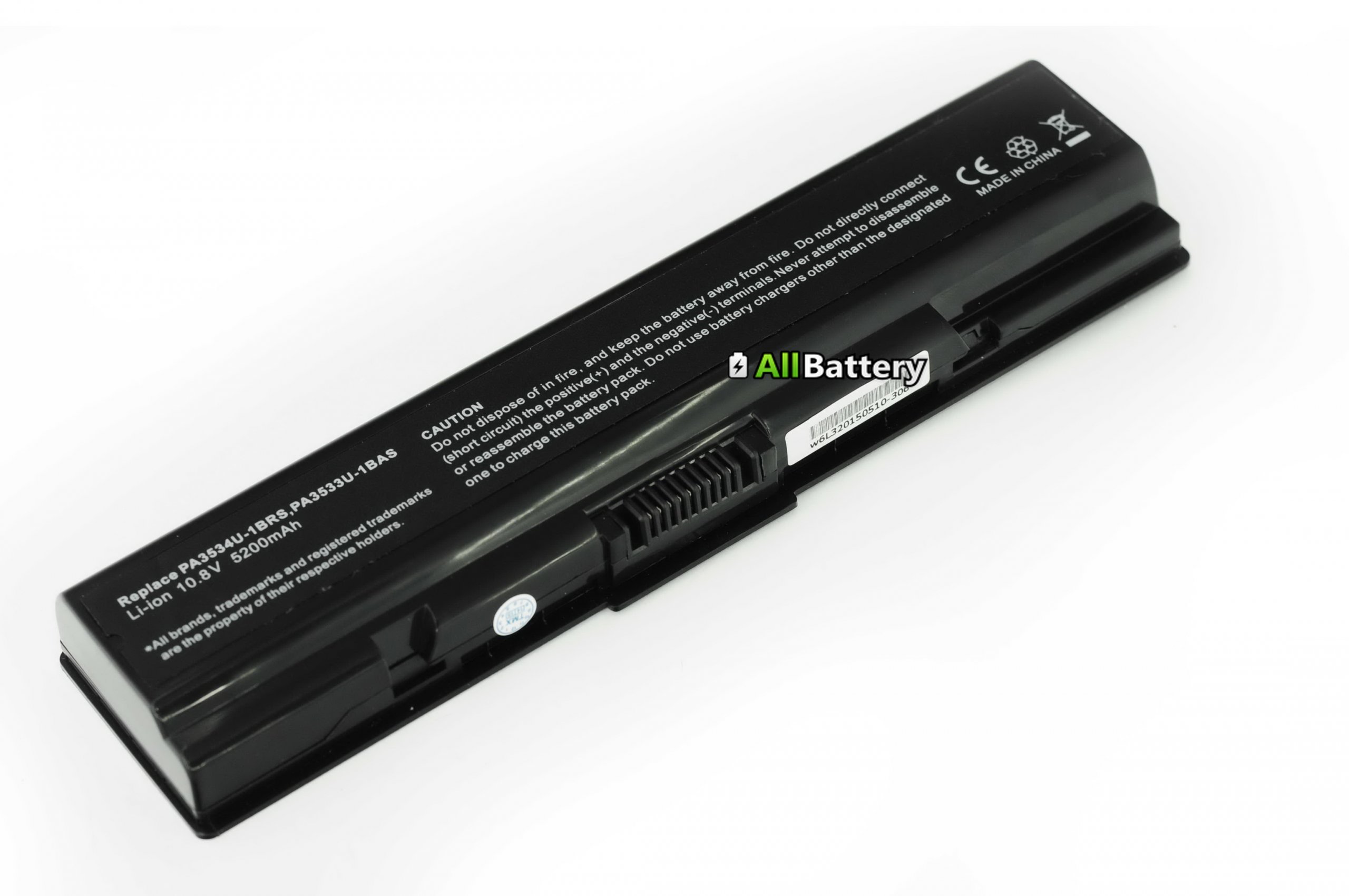 Батарея Toshiba PA3534U 10.8V 5200mah 6cell Black