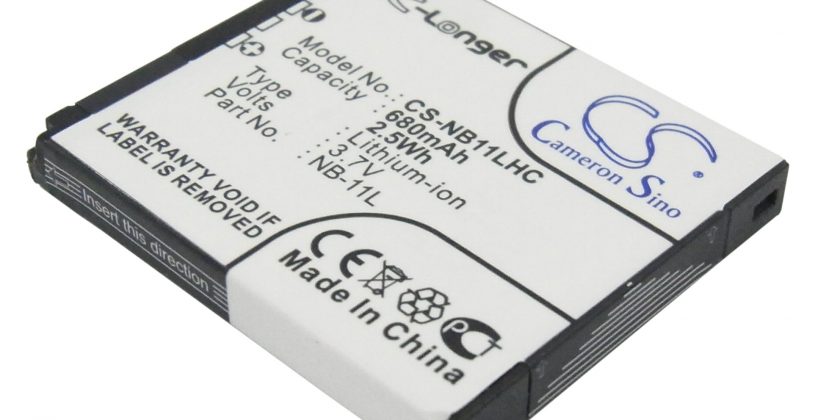 Аккумулятор Canon ELPH 110 HS, ELPH 340 HS, IXUS 125, IXUS 125 HS, IXUS