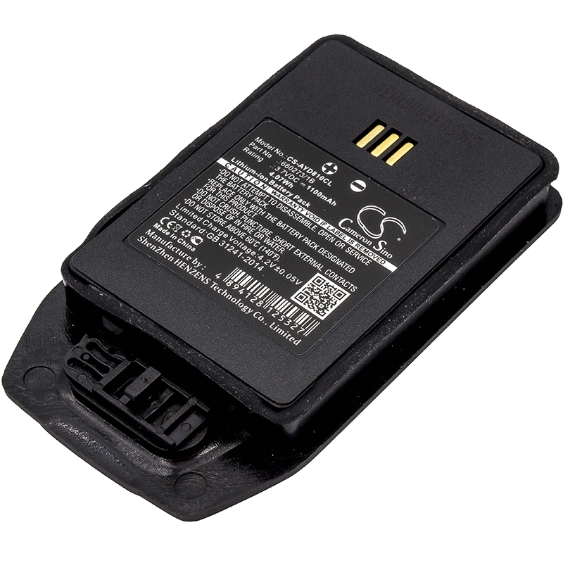 Batteries Téléphone Aastra – Lot De 2, 1100 MAh, 3,7V, Li-ion, Compatible DT413, DT423, DT433