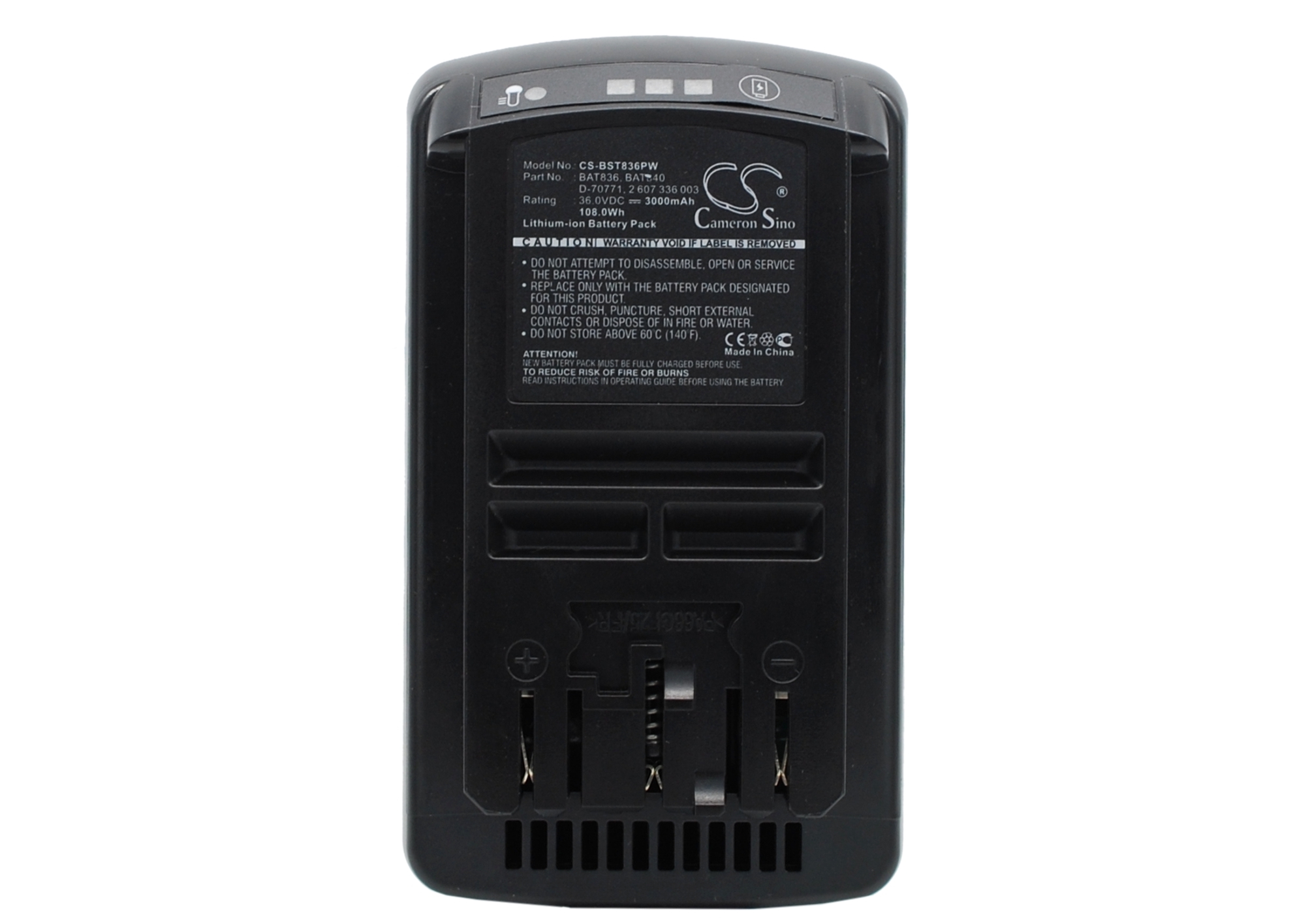 CameronSino for BOSCH DDB180-02 GDR 1080-LI PB360S GSR 1440-LI HDB180-02  BAT607 BAT614G GSR 14.4 V-LIN GDR 14.4 V-LI battery