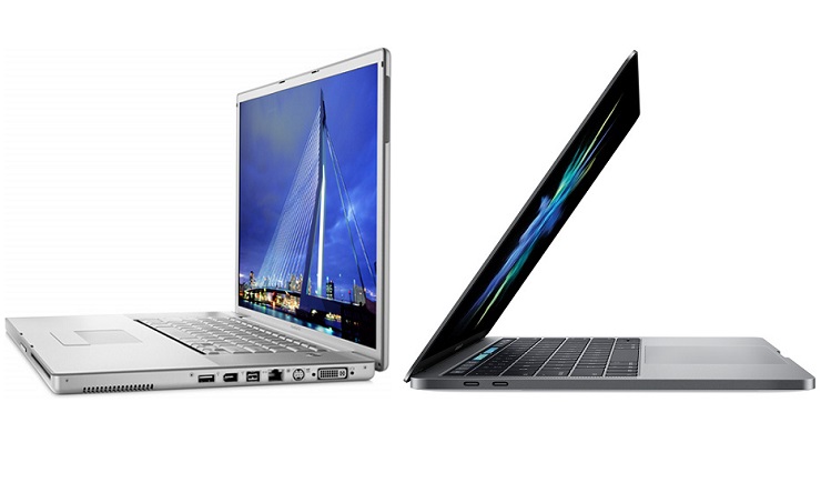 Способы замены PowerBook (Macbook) G4 Aluminum 17