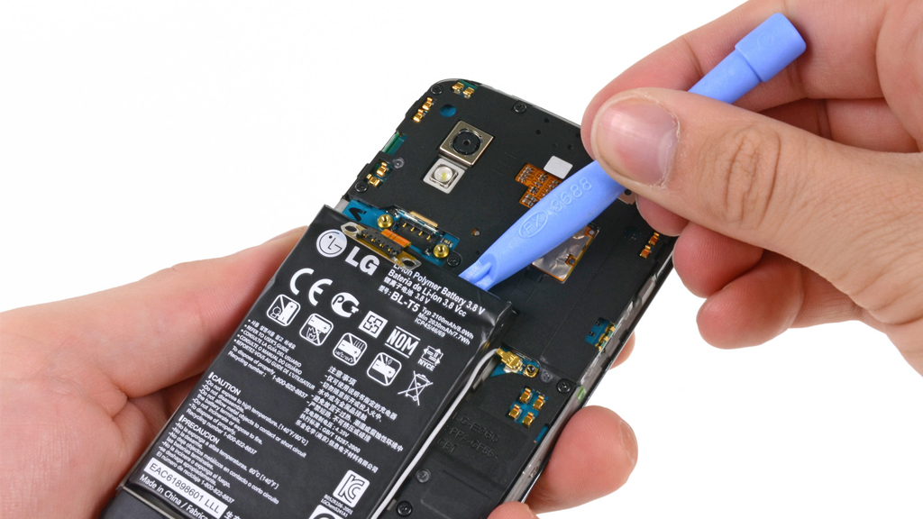 Как заменить аккумулятор LG Nexus 5